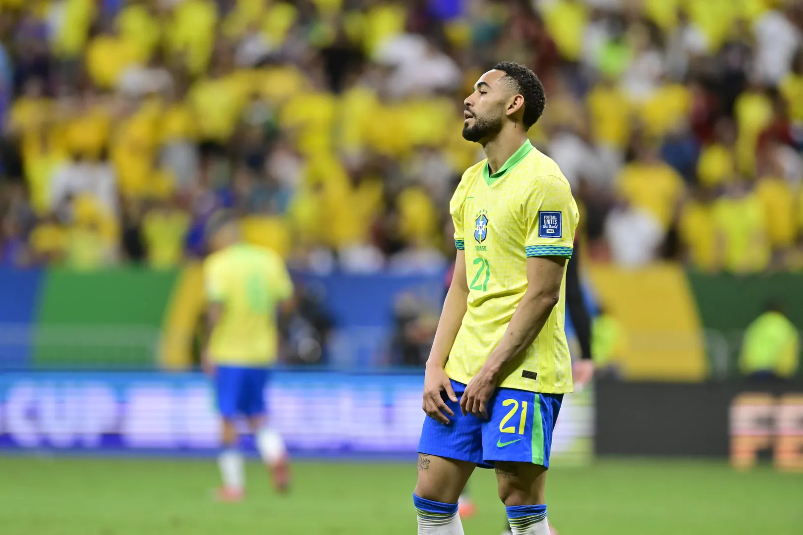 Matheus Cunha em a&ccedil;&atilde;o pela sele&ccedil;&atilde;o brasileira