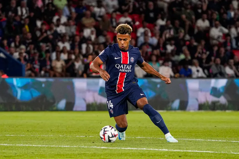 Desir&eacute; Dou&eacute;, uma das novas apostas do PSG para a Champions League. Foto: Icon Sport