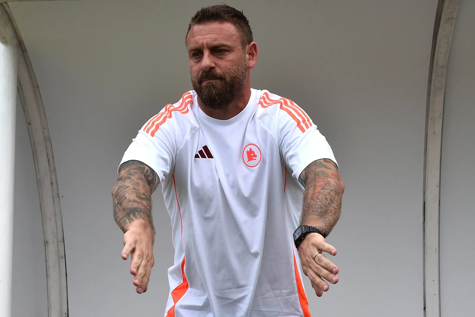 Foto: (Imago) - Daniele De Rossi, t&eacute;cnico da Roma