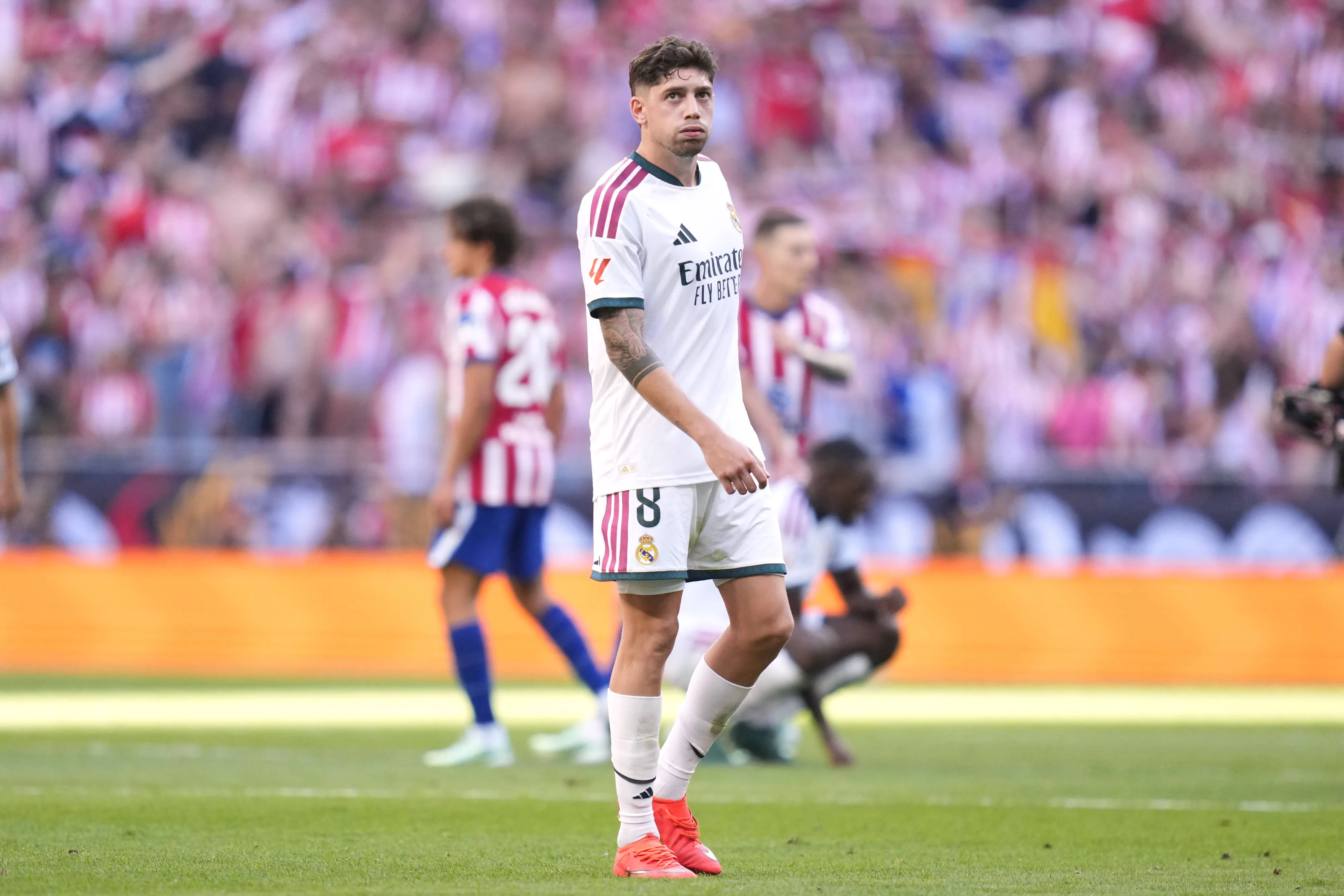 Fede Valverde em jogo do Real Madrid