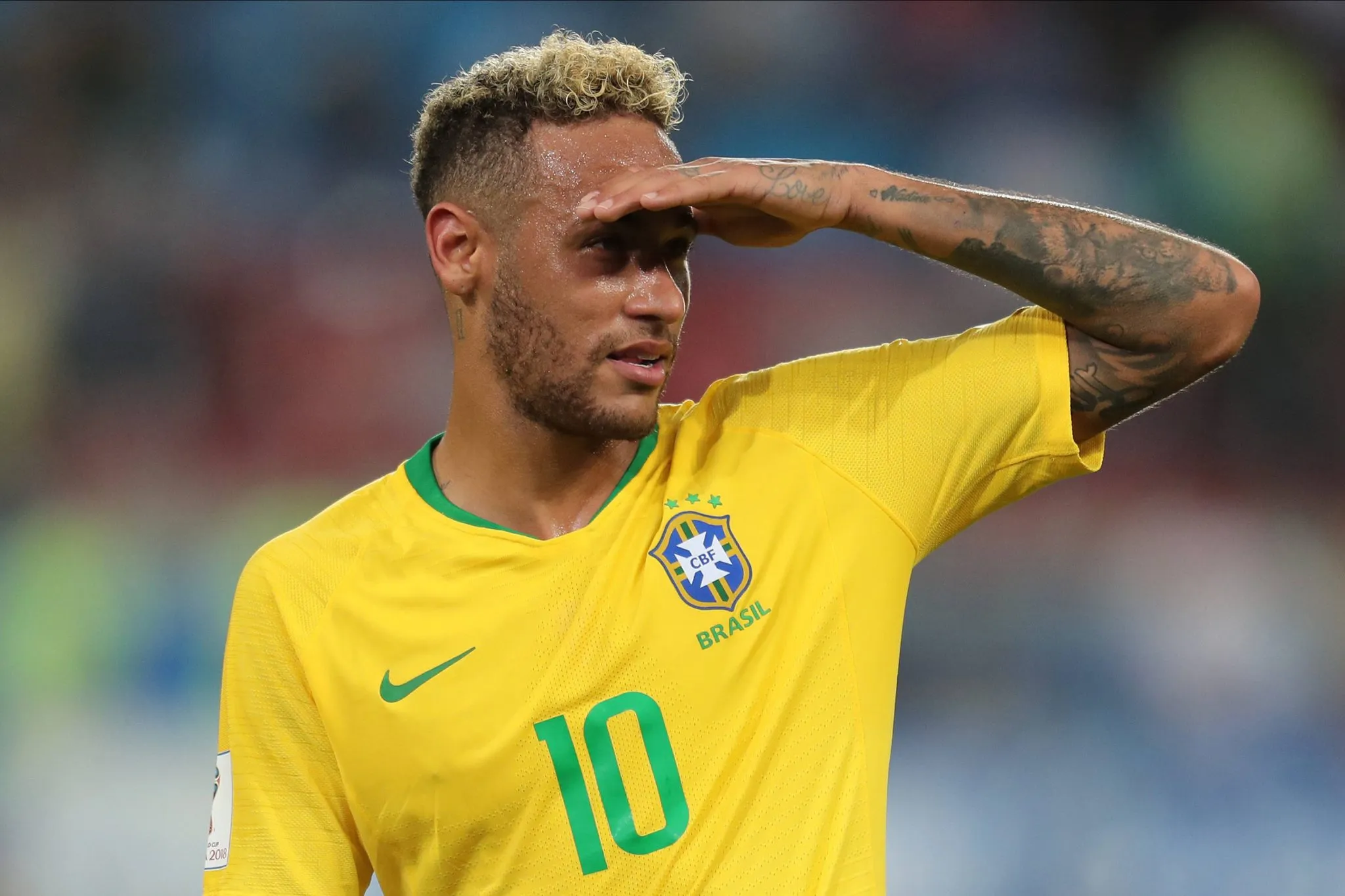 Neymar pela sele&ccedil;&atilde;o brasileira