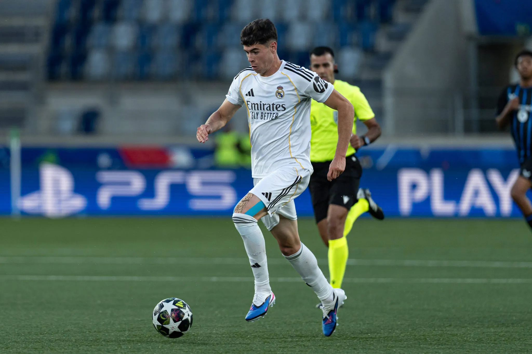 Jacobo Ortega em ação pelo Real Madrid