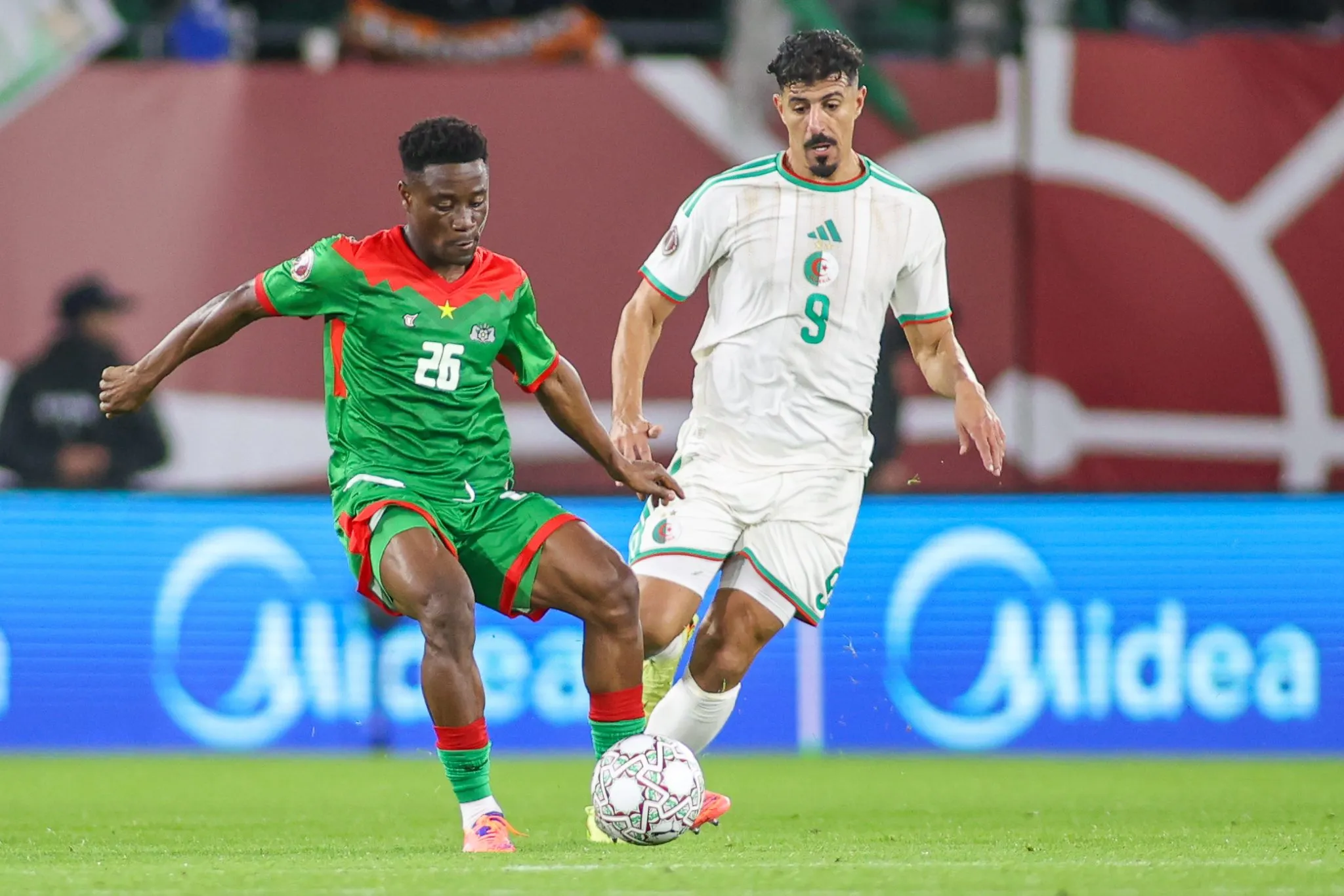 Arg&eacute;lia x Burkina Faso na Copa Africana de Na&ccedil;&otilde;es (Foto: Iconsport)