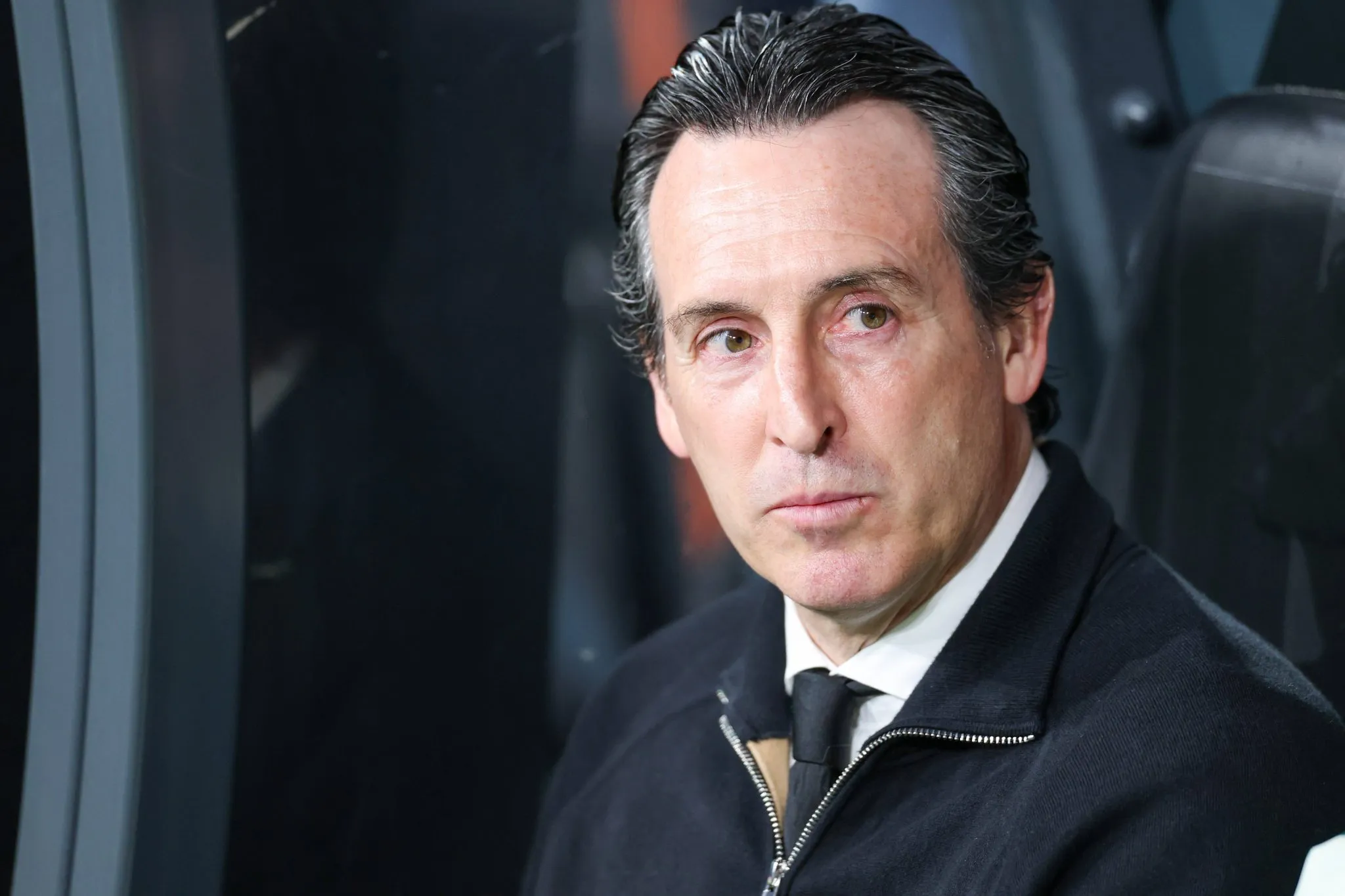 Unai Emery, t&eacute;cnico do Aston Villa