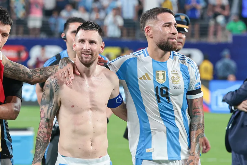 Messi e Otamendi