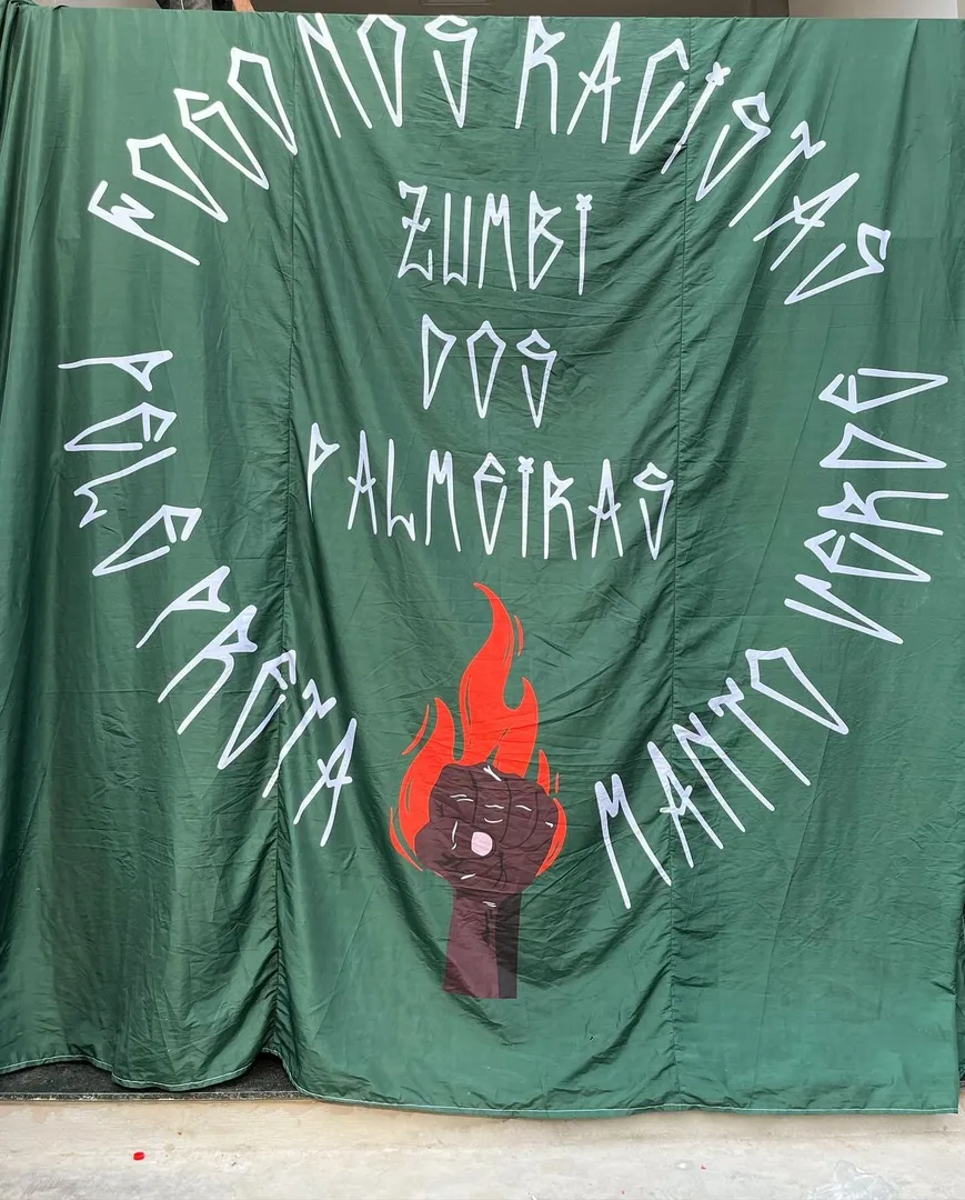 Bandeira do Zumbi dos Palmeiras