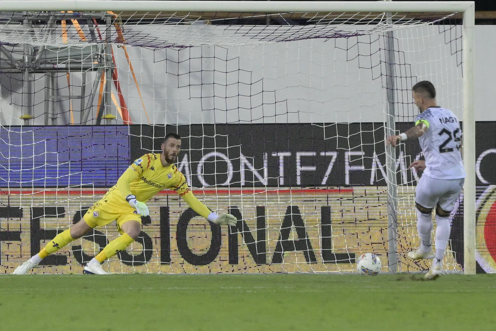 De Gea durante jogo pela Fiorentina. Foto: Imago