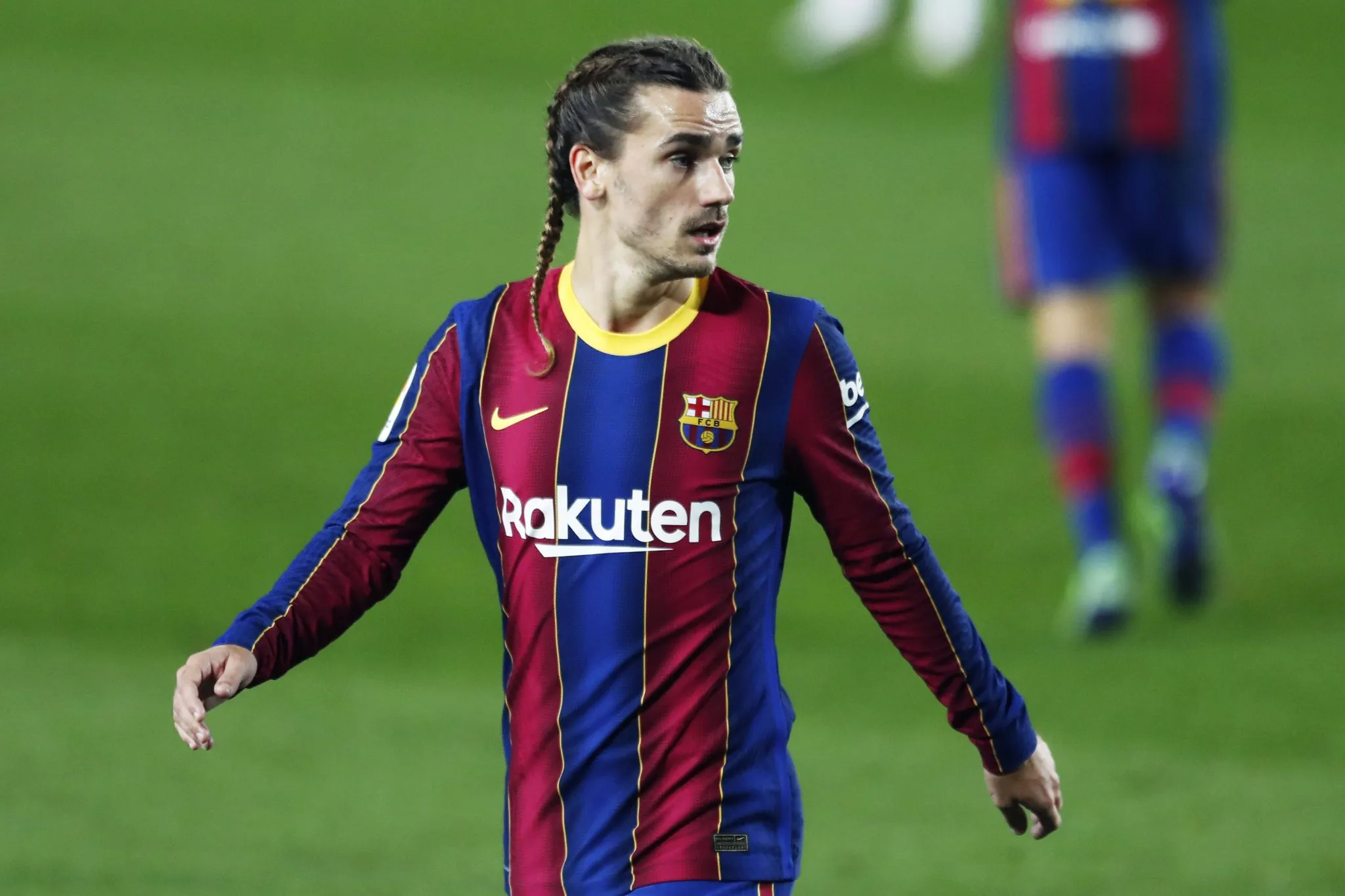 Antoine Griezmann pelo Barcelona, em 2020 (Foto: Imago/AFLOSPORT)