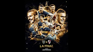 A final da Libertadores tamb&eacute;m &eacute; gigante porque dar&aacute; a eternidade a dois times j&aacute; hist&oacute;ricos