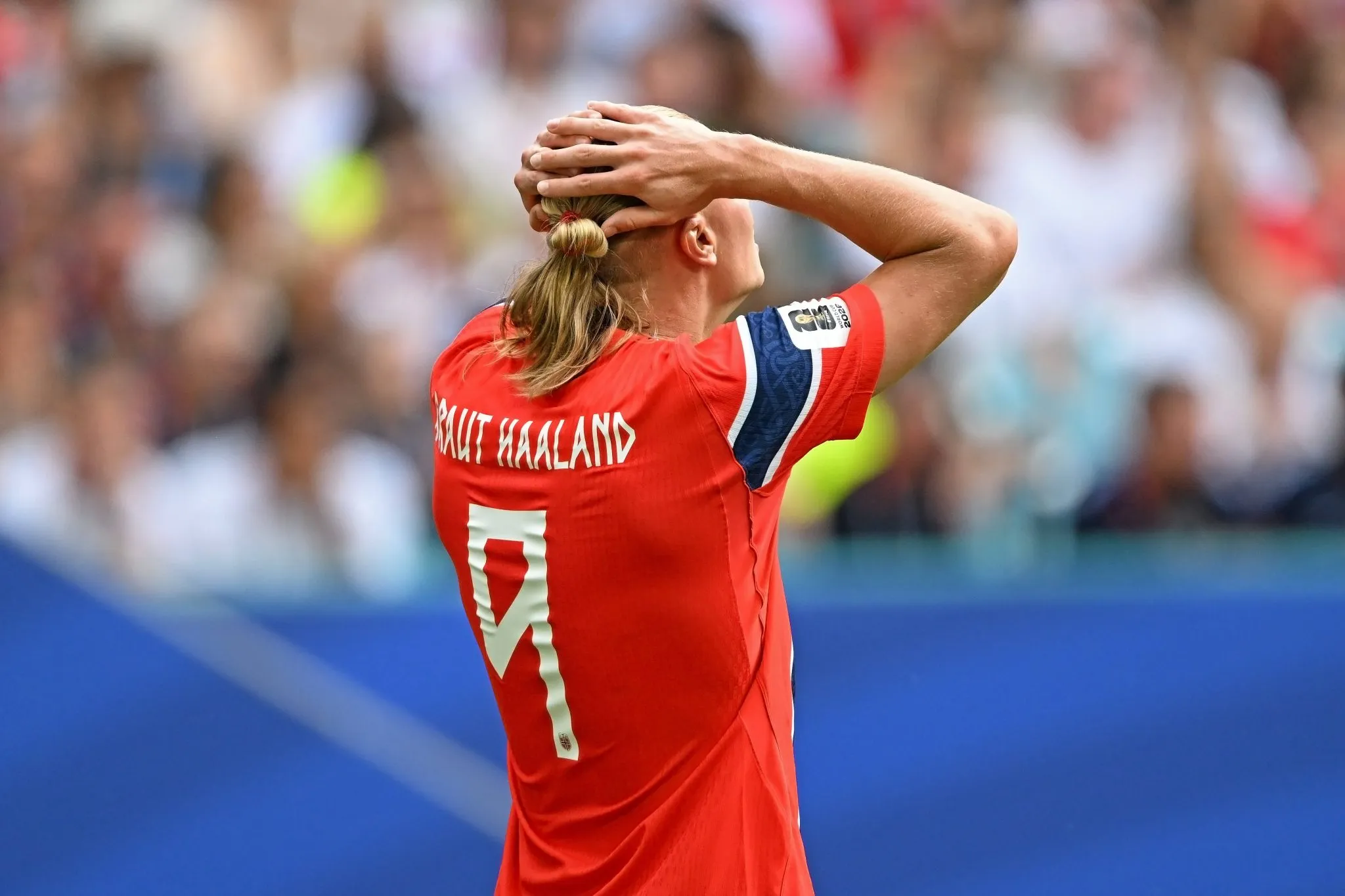 Haaland em Noruega x Inglaterra