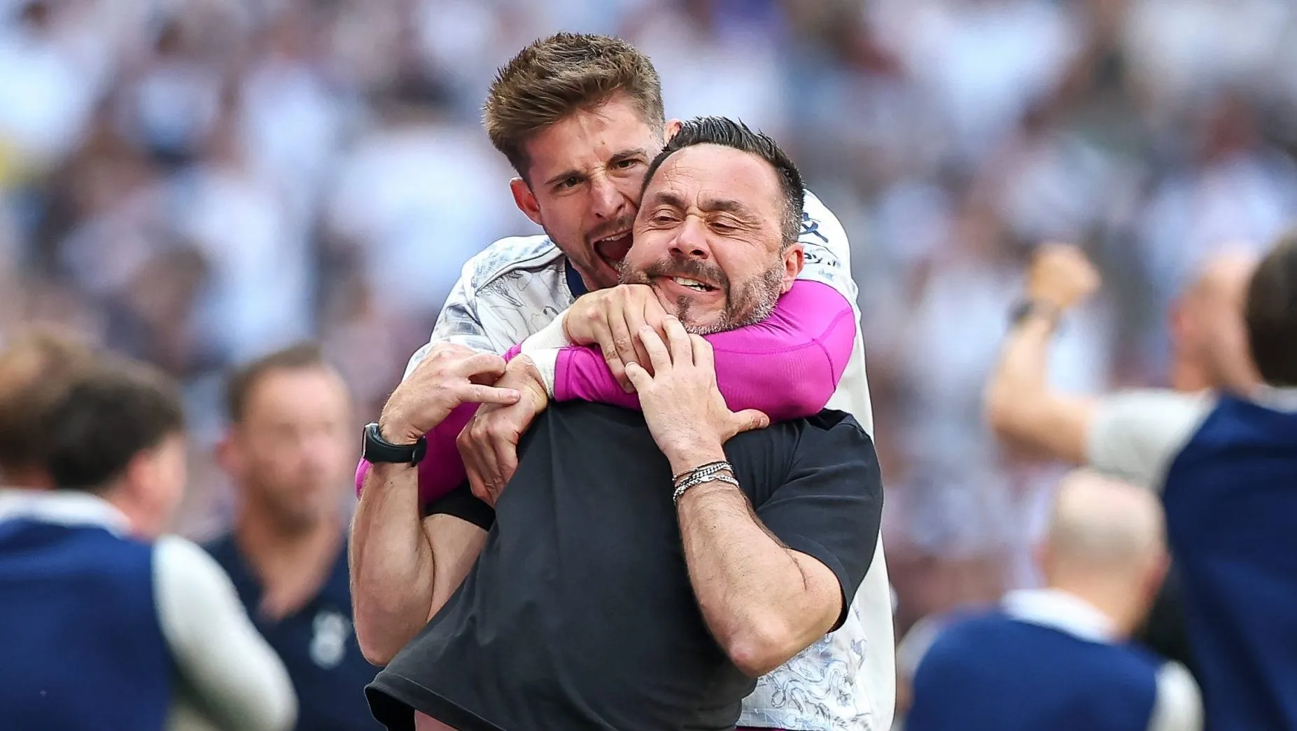 Gol chorado e pedido de De Zerbi: Tottenham vence Everton e sela perman&ecirc;ncia na Premier League
