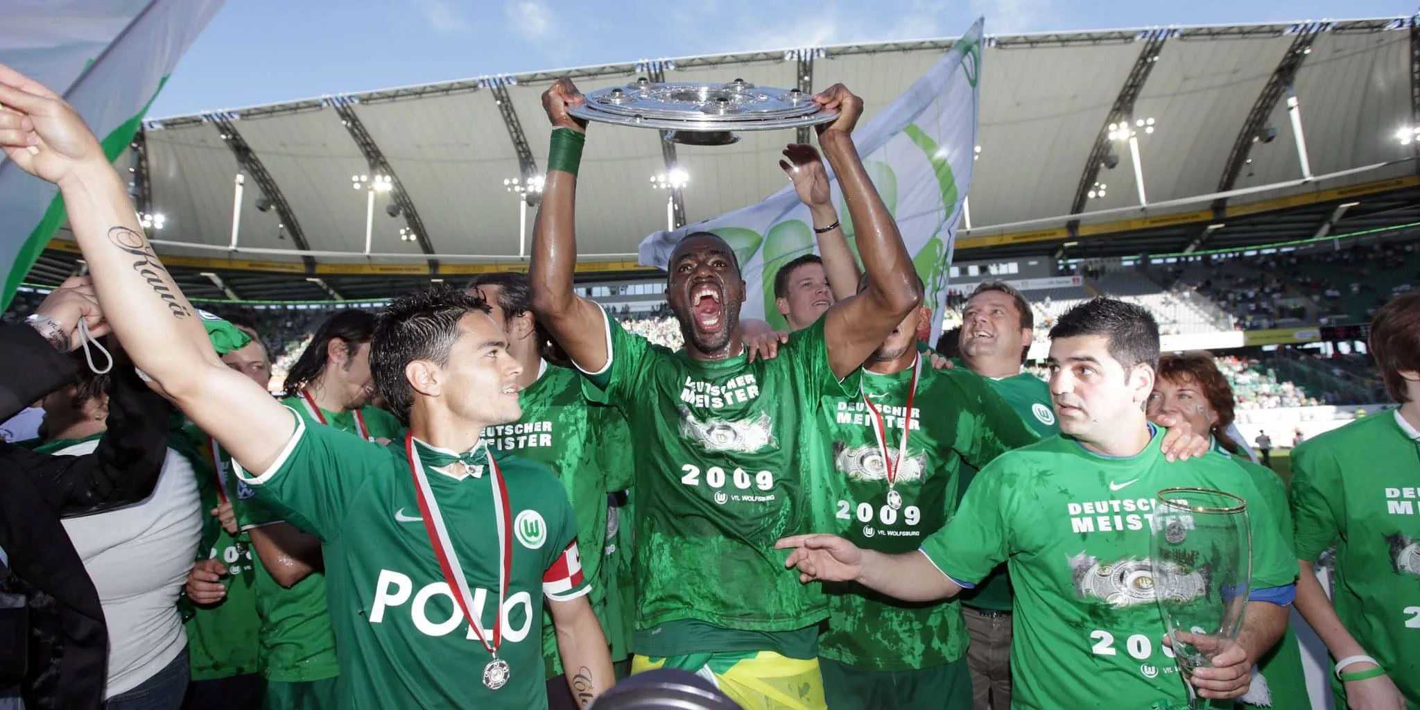 A inesquec&iacute;vel conquista do Wolfsburg na Bundesliga 2008/09, recontada por Grafite