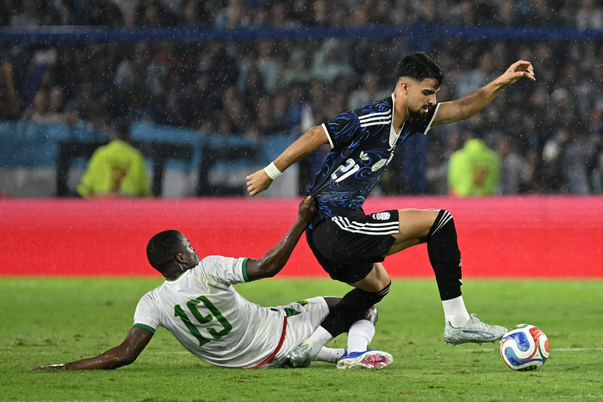 Flaco L&oacute;pez em amistoso entre Argentina x Maurit&acirc;nia, em mar&ccedil;o de 2026 (Foto: Imago/PhotoCero5)