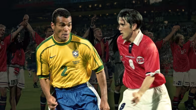 Copa do Mundo: Brasil e Noruega em 1998 teve duelo marcado por pol&ecirc;mica