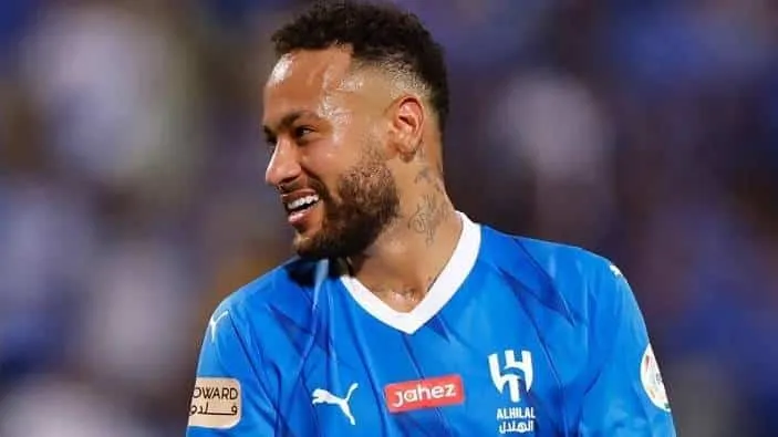 Neymar, atacante do Al Hilal. Foto: Imago