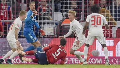 O irm&atilde;o mais novo de G&ouml;tze provocou o primeiro trope&ccedil;o do Bayern na Bundesliga
