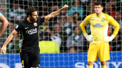 Bar&ccedil;a domina Celtic, mas vence quando usa contra-ataque