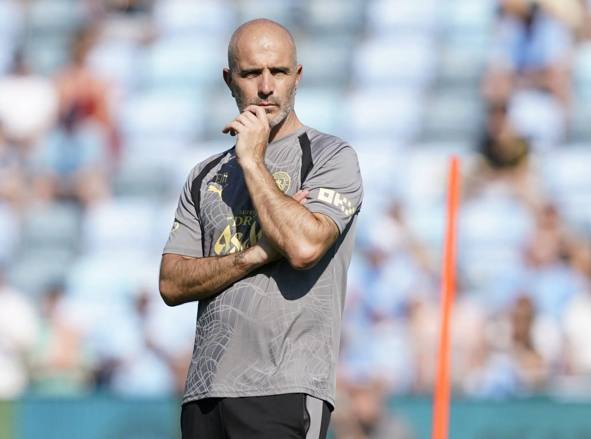 Enzo Maresca, t&eacute;cnico do Manchester City 