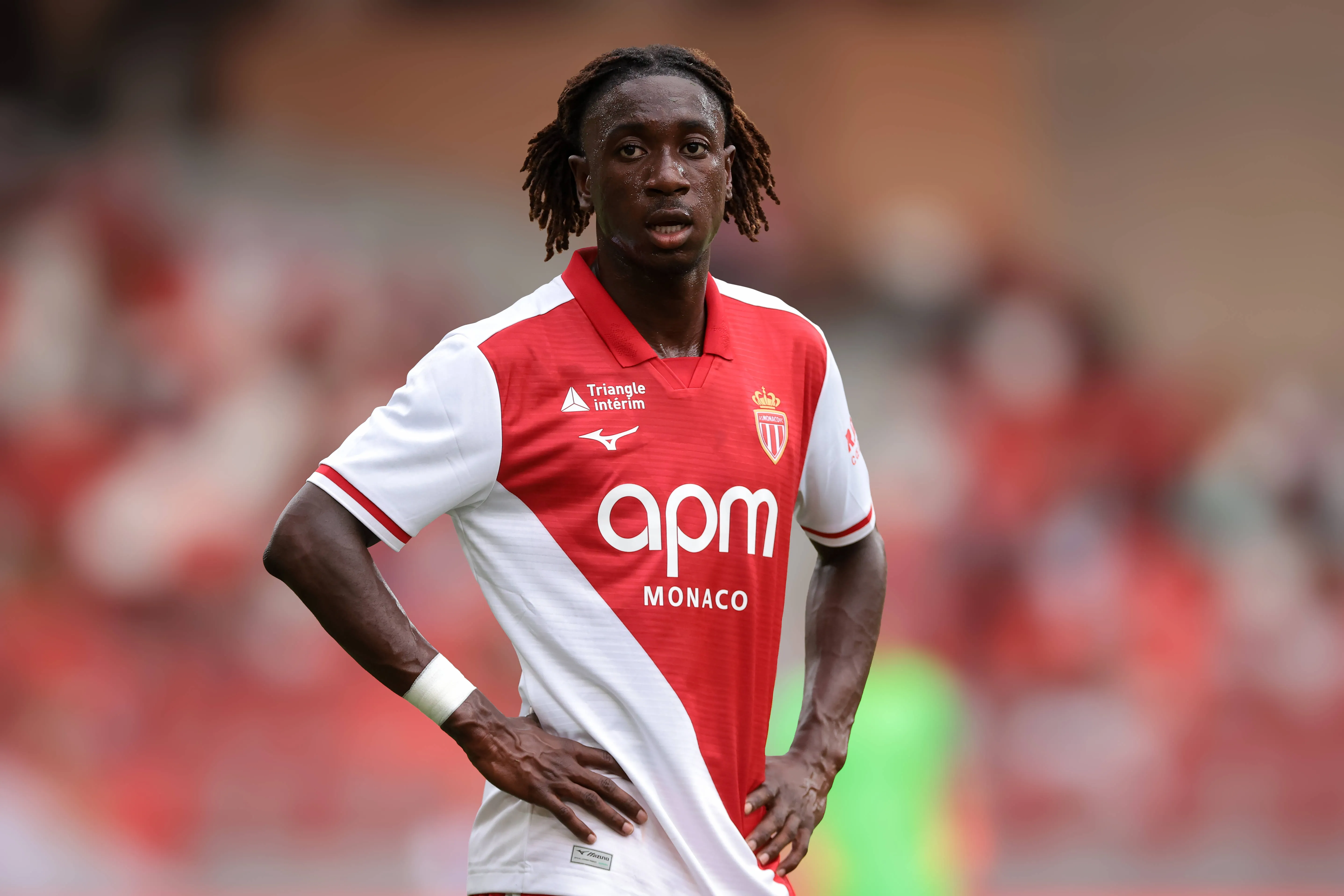 Mamadou Coulibaly, meia do Monaco (Foto: Imago/Jonathan Moscrop)