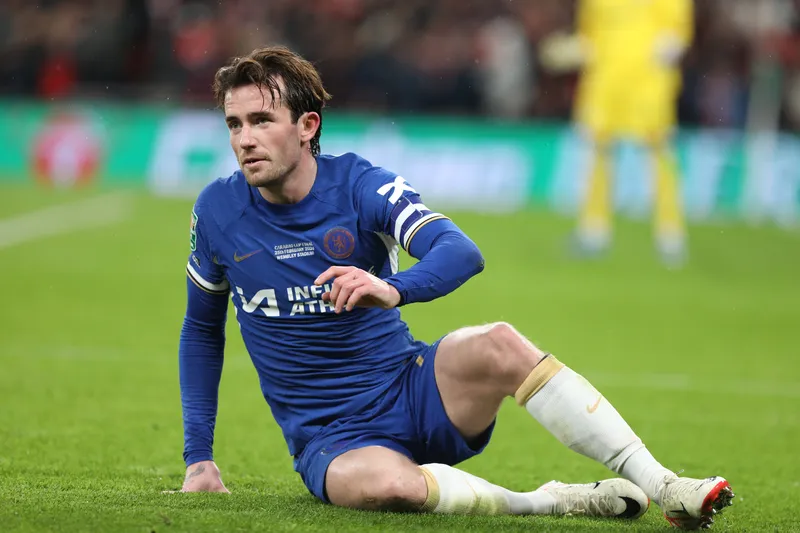 Ben Chillwell disputou apenas um jogo nesta temporada e pode voltar a trabalhar com Graham Potter, novo t&eacute;cnico do West Ham