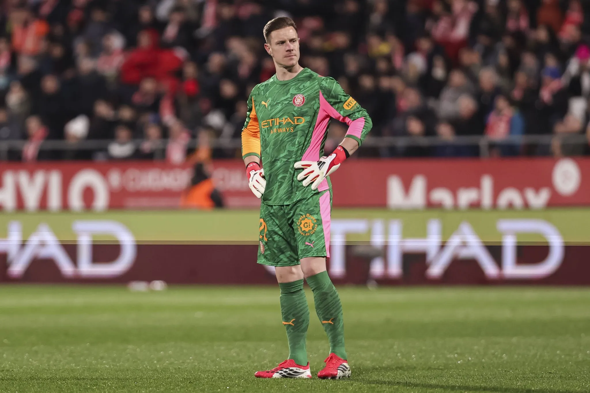 Ter Stegen foi emprestado ao Girona em janeiro de 2026 (Foto: Imago/ZUMA Press Wire)
