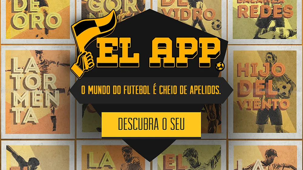 Um aplicativo genial para voc&ecirc; descobrir o seu apelido futbolero
