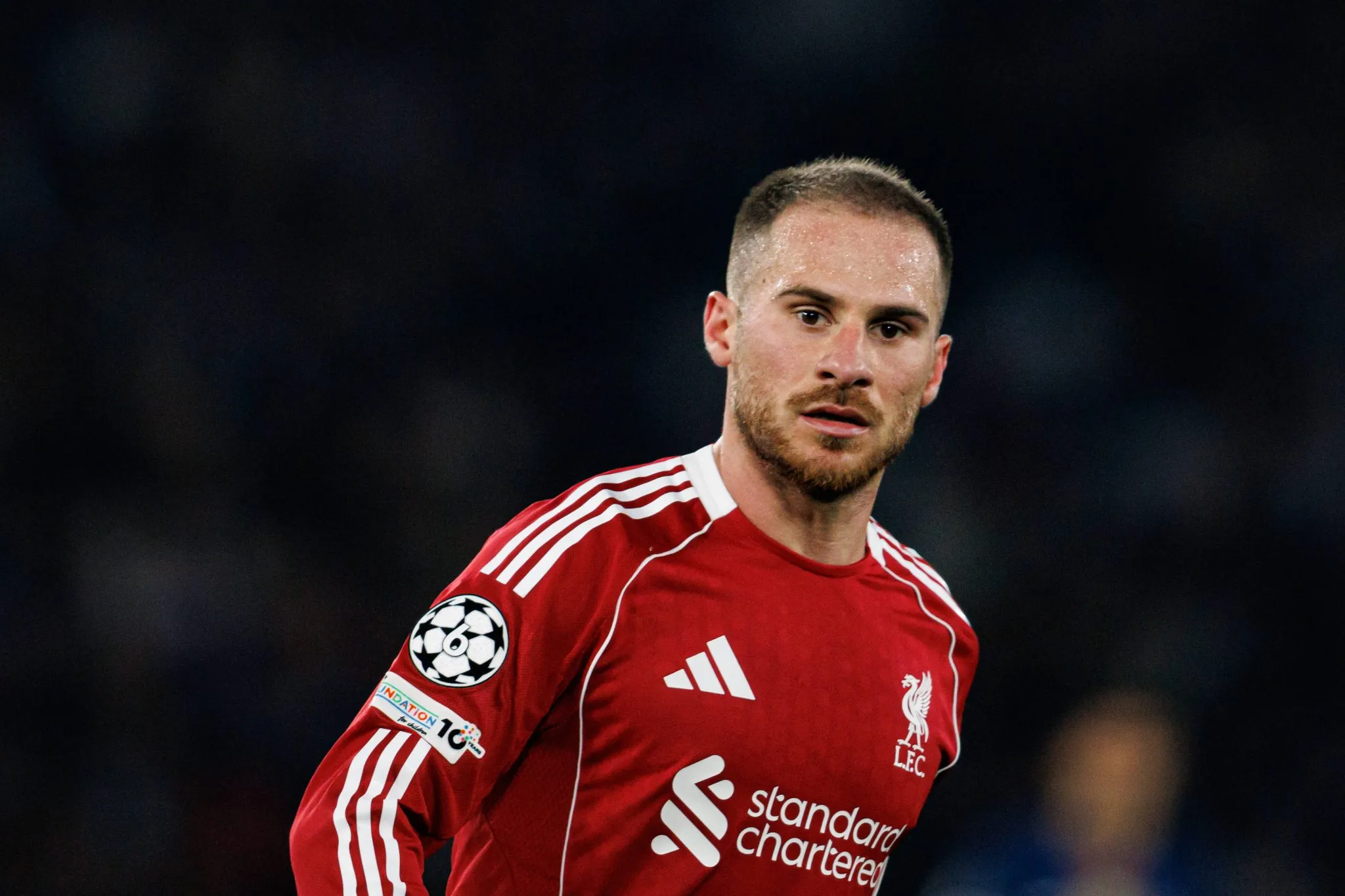 Alexis Mac Allister pelo Liverpool (Foto: Imago/Ball Raw Images)