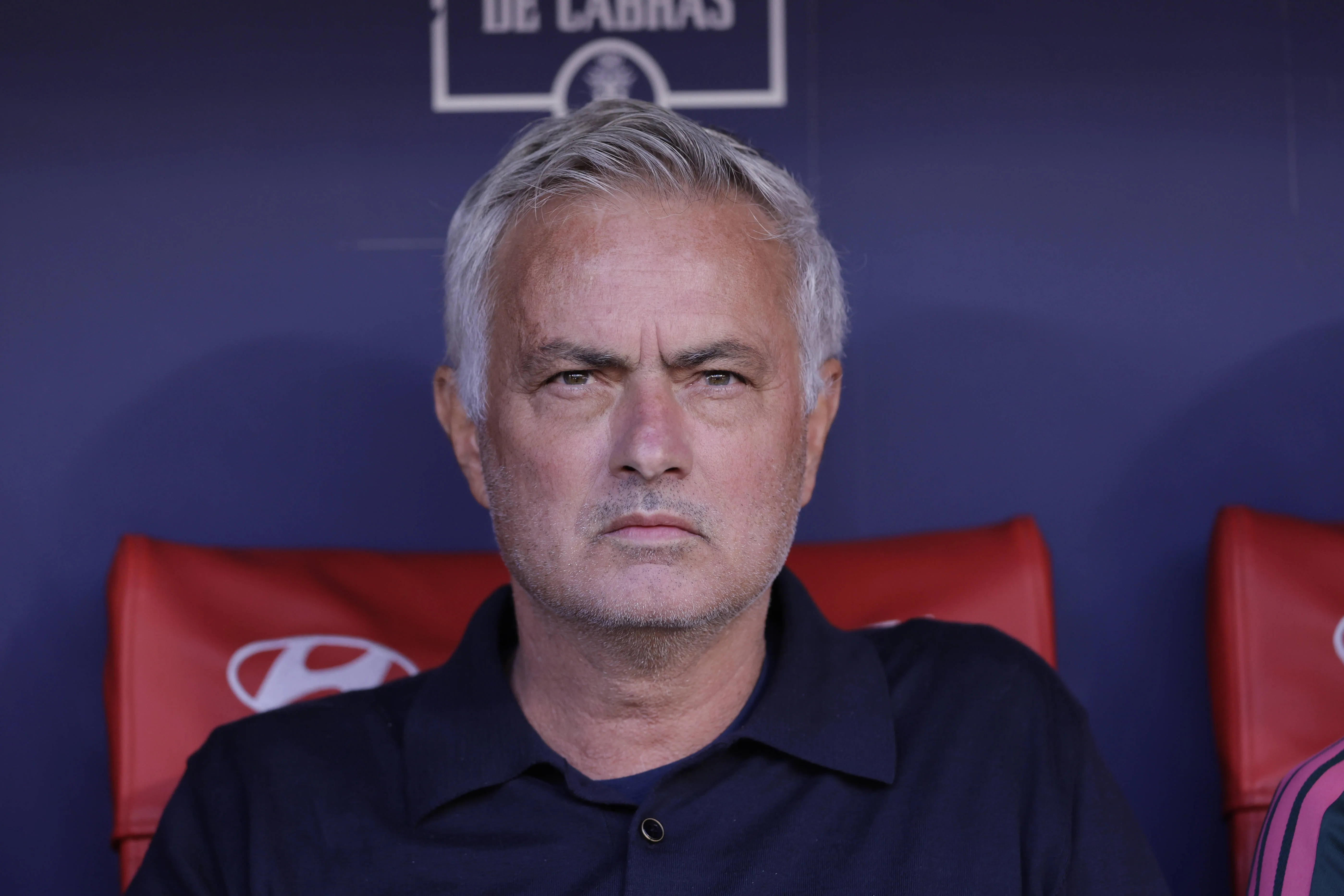 José Mourinho em jogo do Real Madrid
