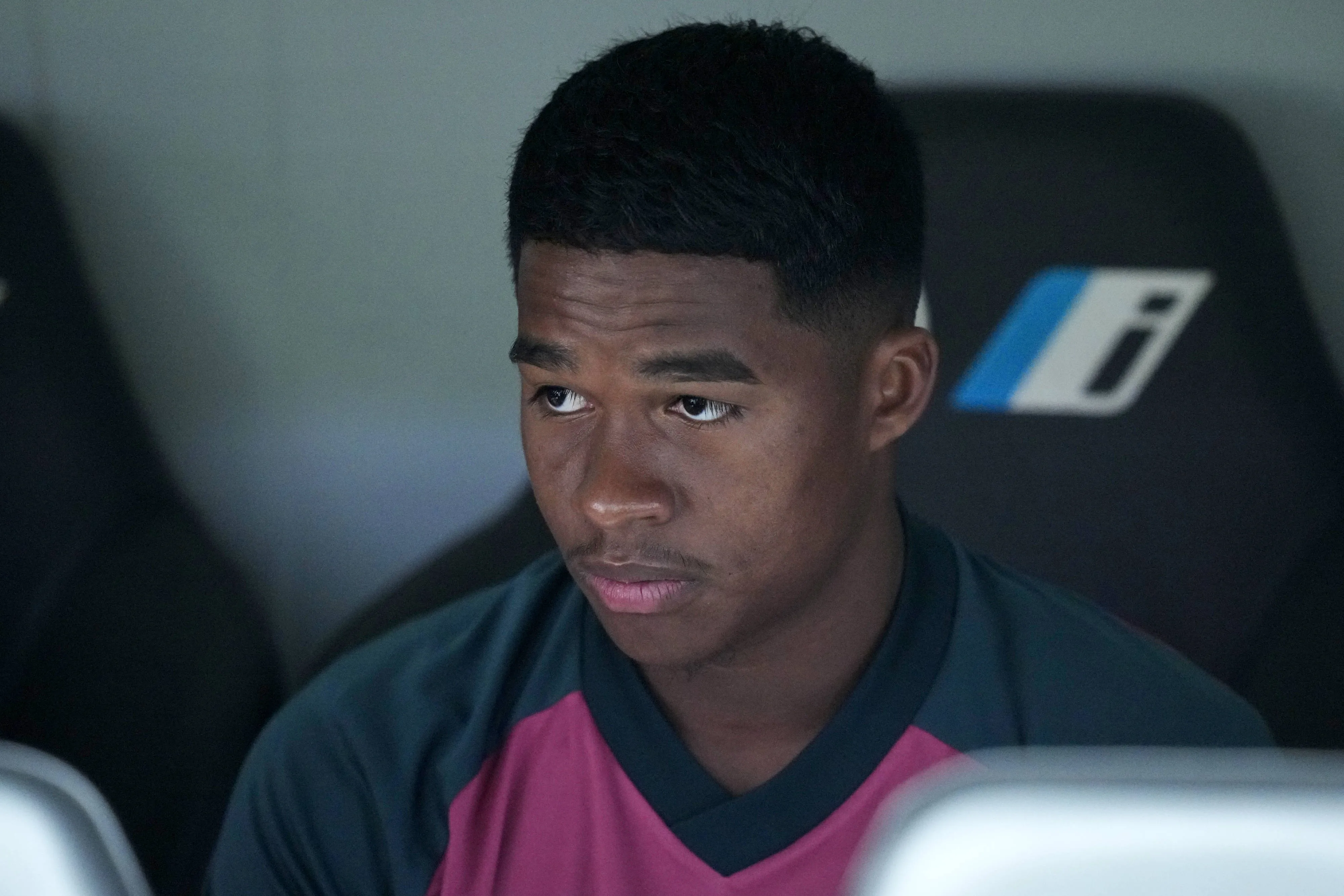 Endrick como reserva em jogo do Real Madrid