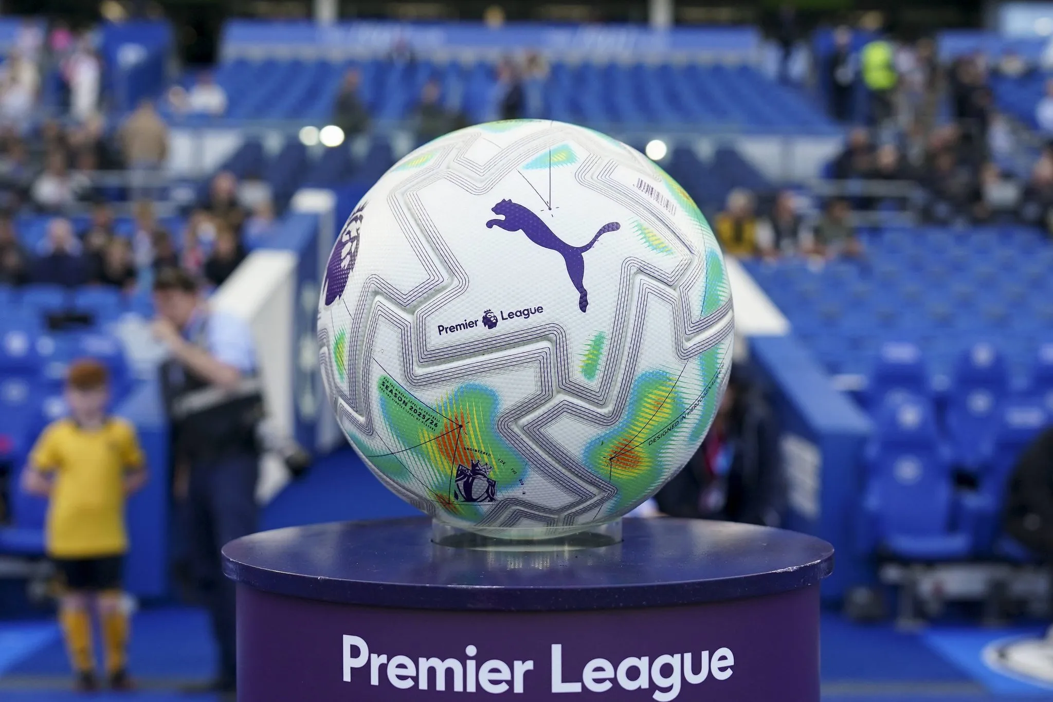 Bola da Premier League na temporada 2025/26 