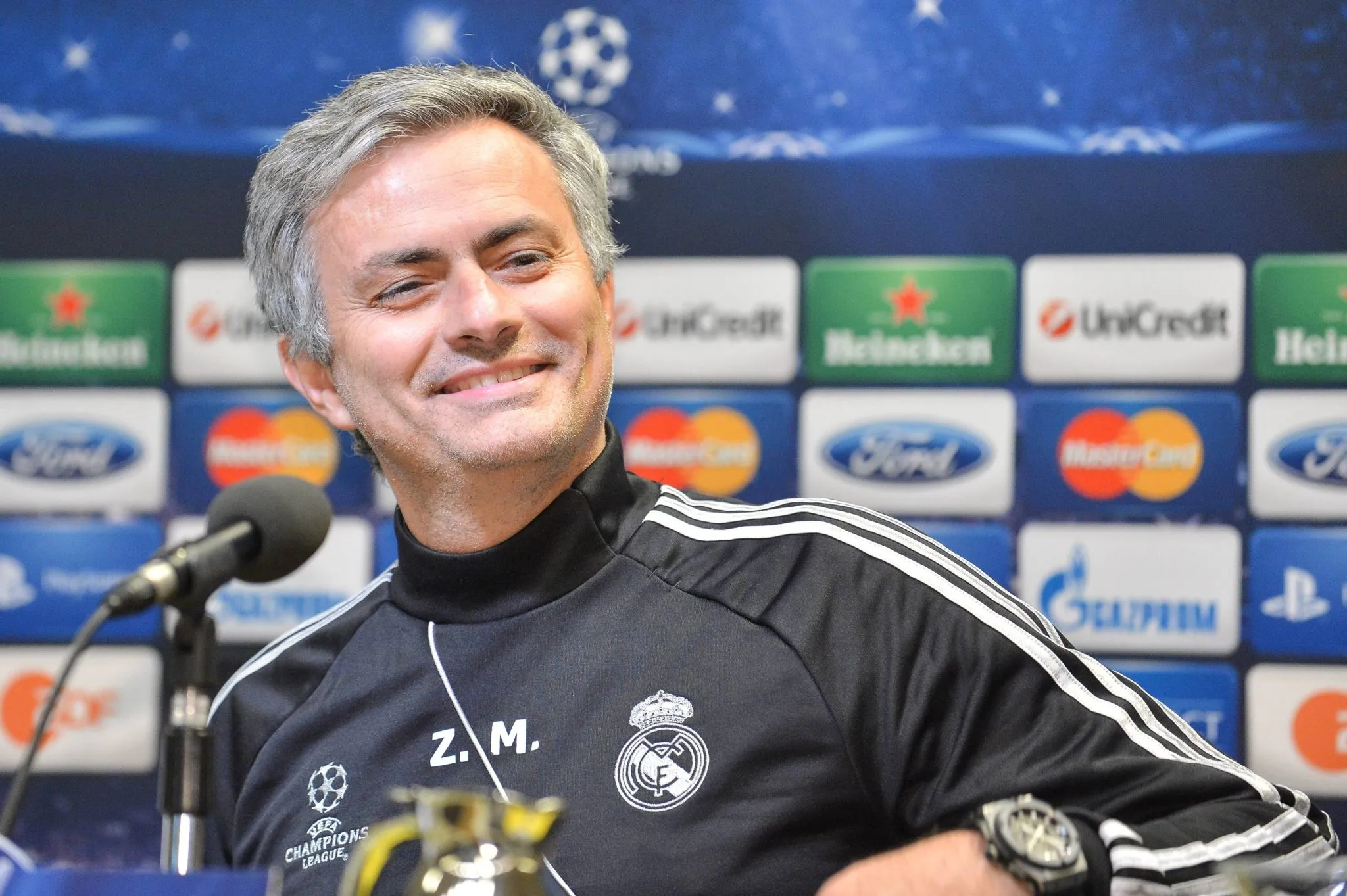 Mourinho como treinador do Real Madrid em 2013 (Foto: Imago/Revierfoto)