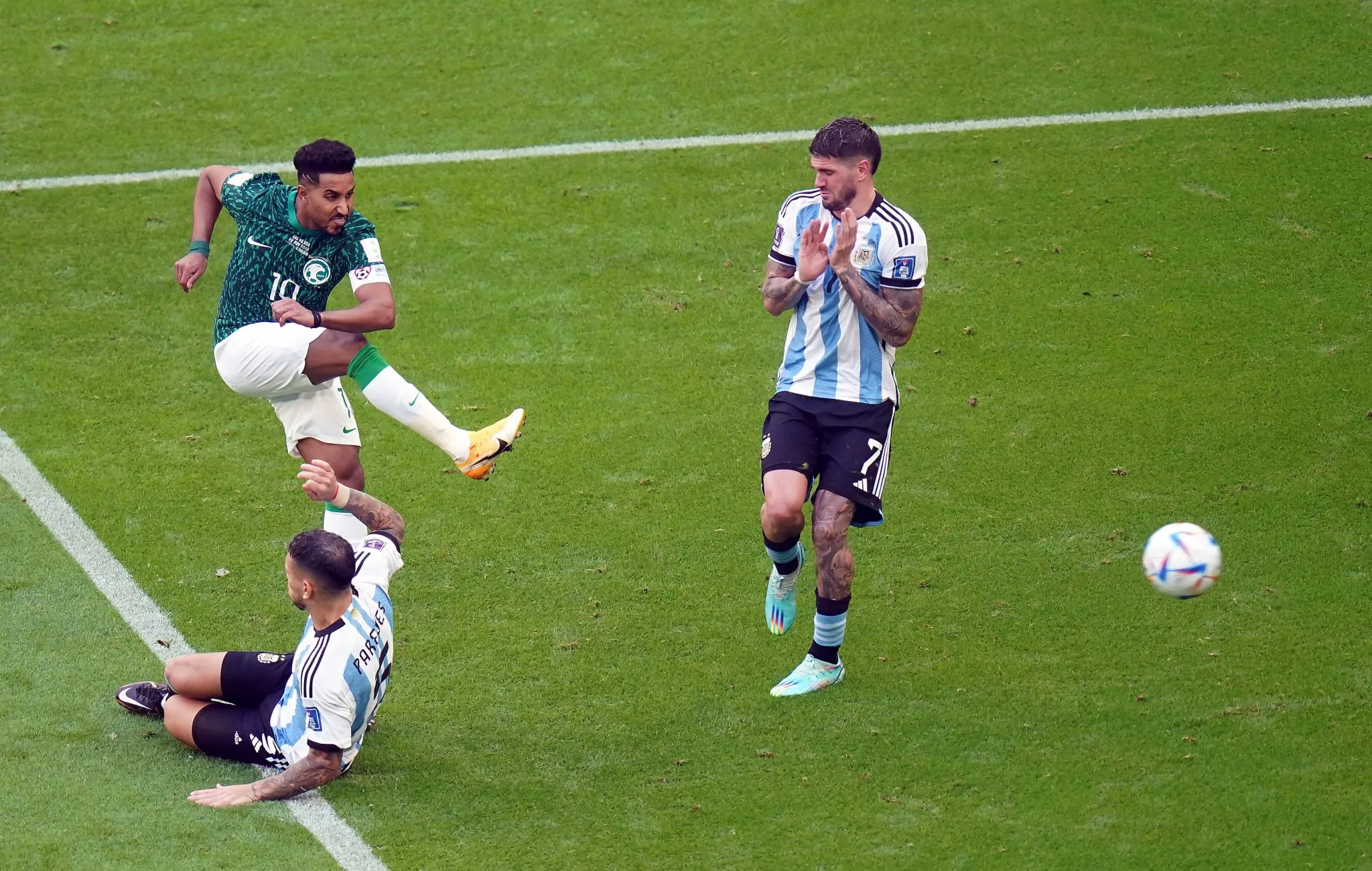 Ar&aacute;bia Saudita venceu a Argentina na primeira rodada da Copa do Mundo 2022