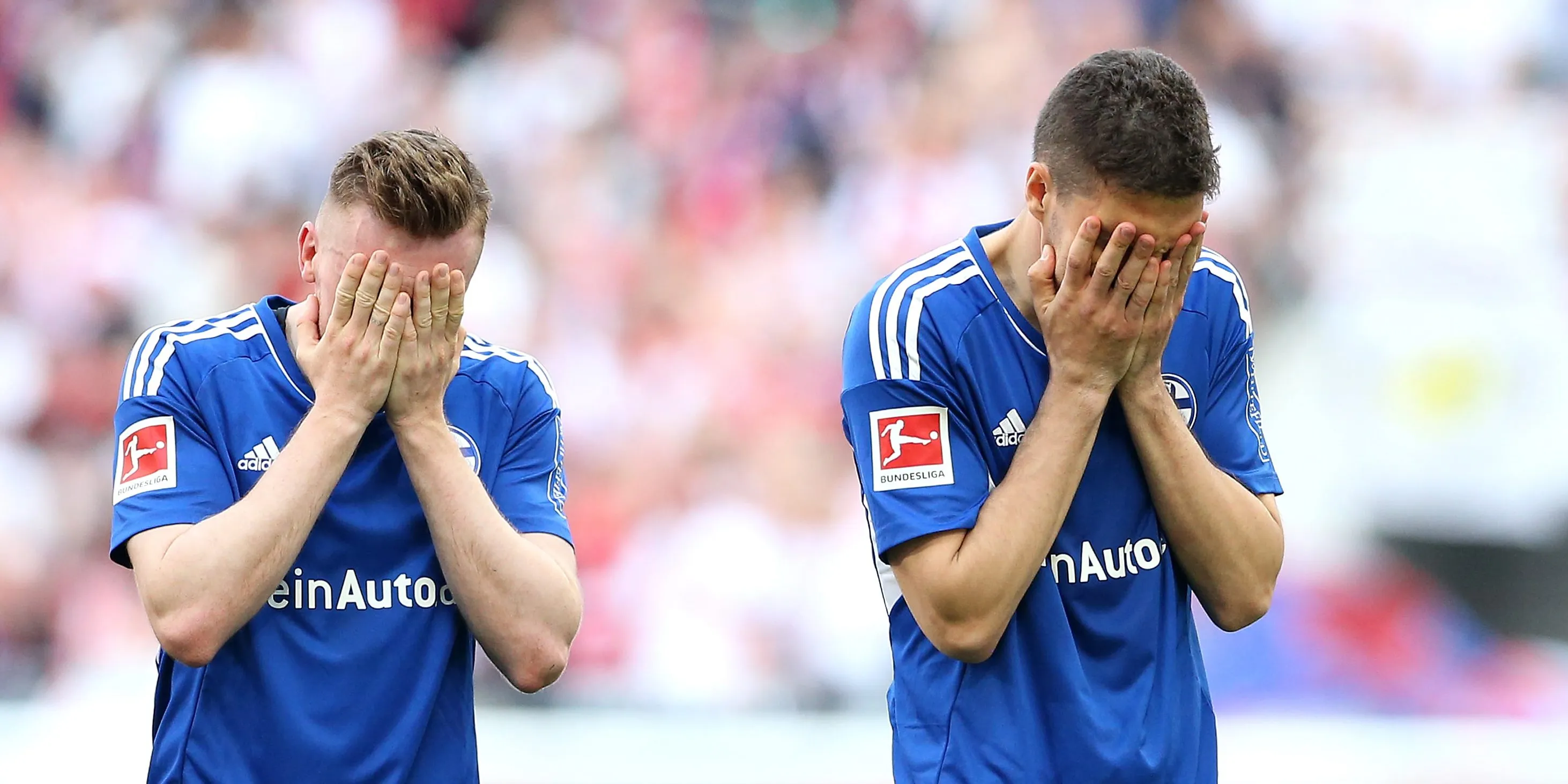 O drama do Vale do Ruhr foi completo: o Schalke caiu novamente para a segunda divis&atilde;o