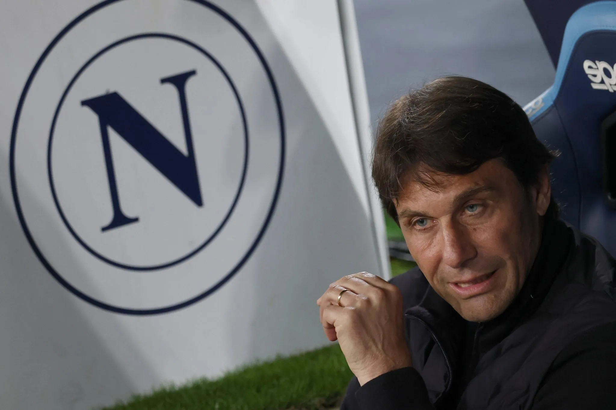 Conte treina o Napoli