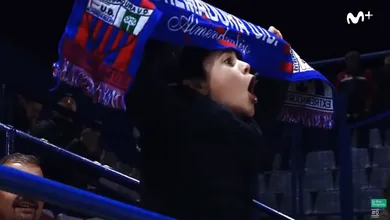 Qualquer um se contagia com este garotinho torcendo feito um fan&aacute;tico na segundona espanhola
