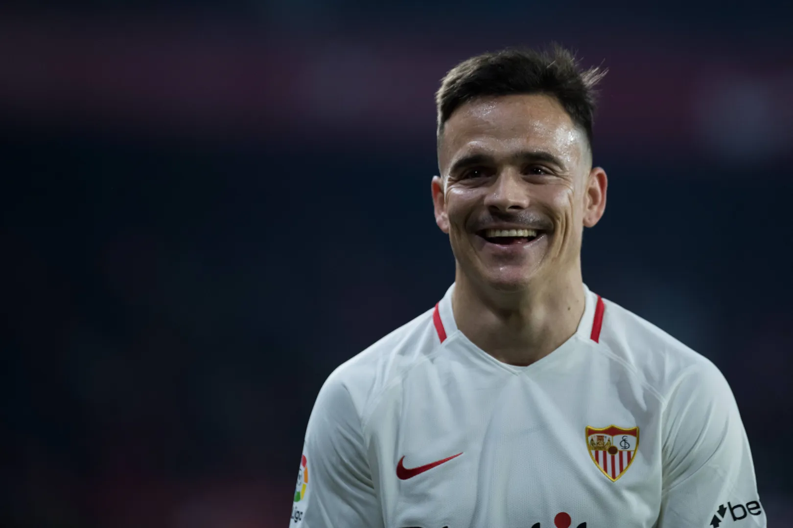 Roque Mesa pelo Sevilla, em janeiro de 2019 (Foto: Imago)